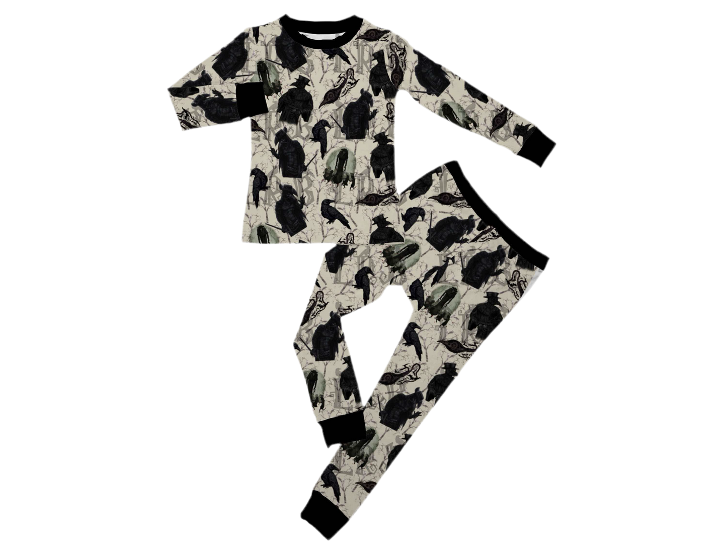 Plague Doctor Bamboo Zip Romper