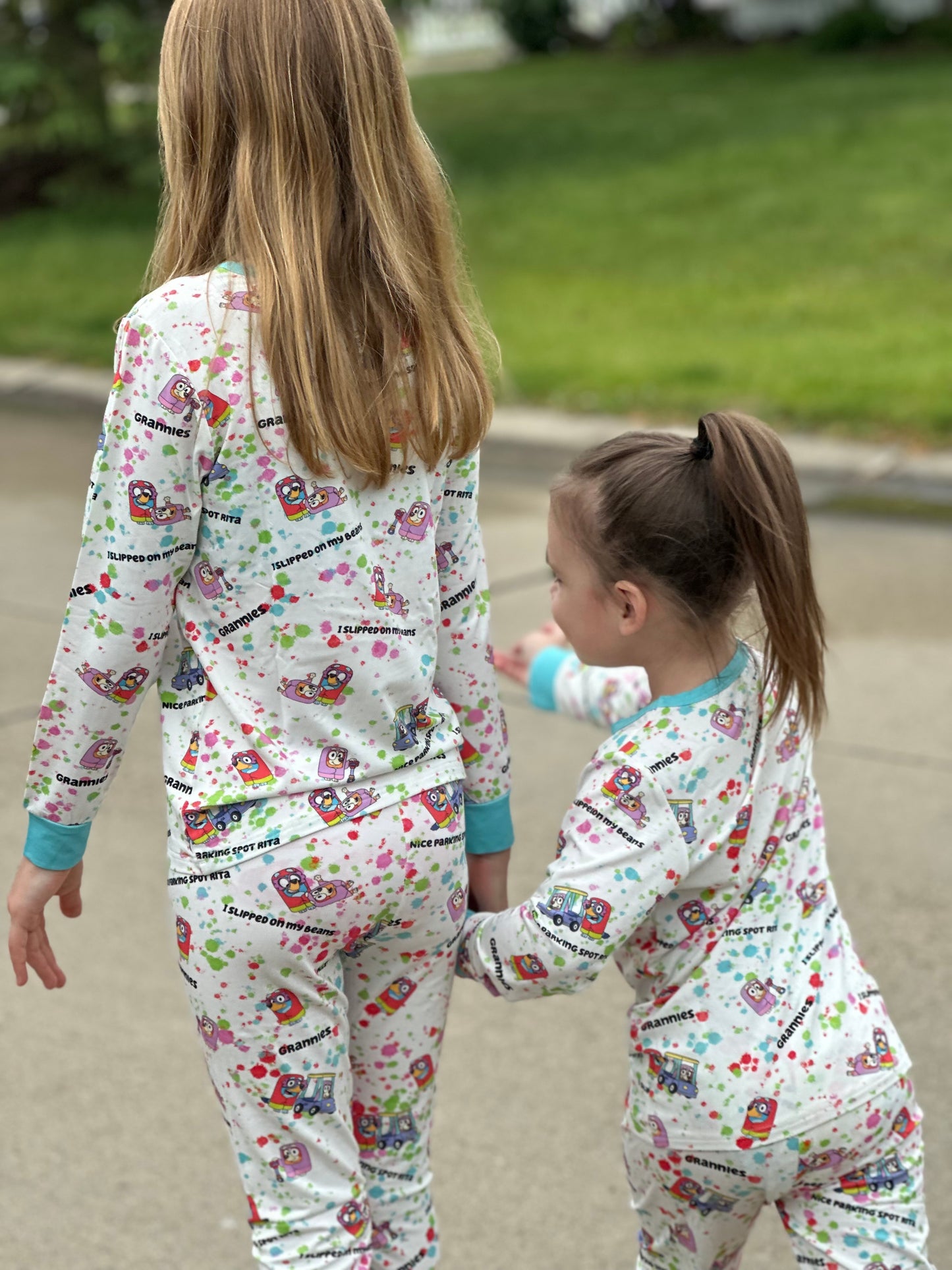 Grannies 2 Piece Bamboo Pajama Set