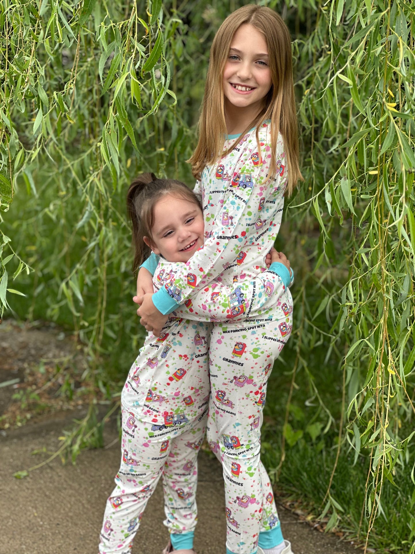 Grannies 2 Piece Bamboo Pajama Set