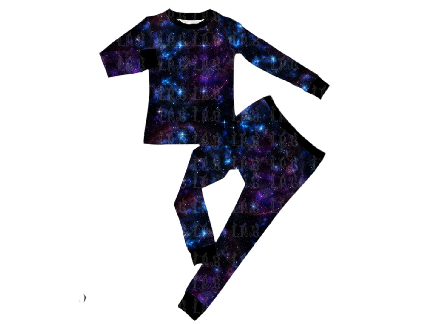 Galaxy bamboo 2 piece pajama set