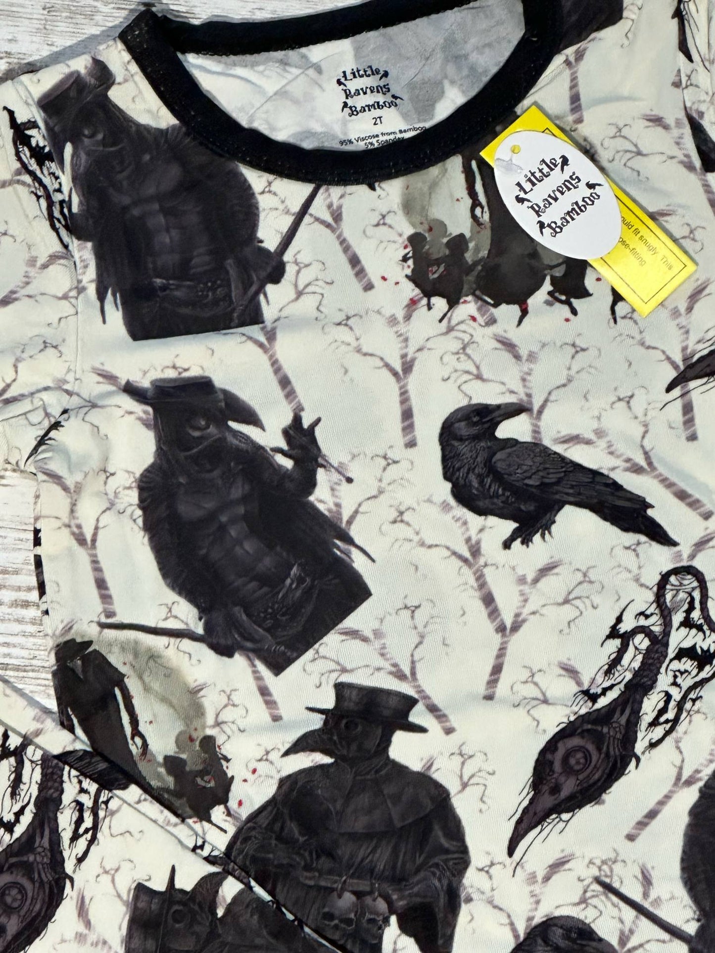 Plague Doctor 2 Piece Bamboo Pajama Set