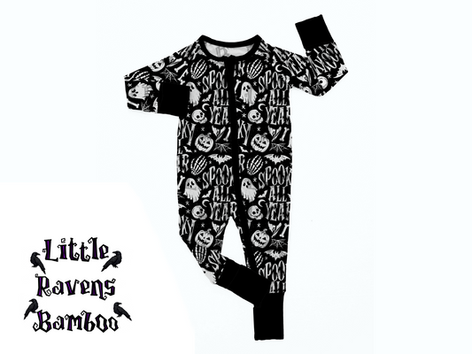 Spooky All Year Bamboo Convertible Zip
