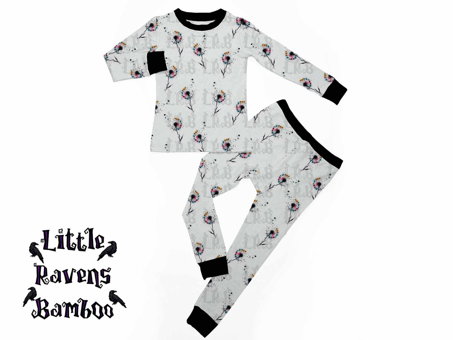 Dandelion 2 Piece Bamboo Pajama Set (PRE-ORDER)