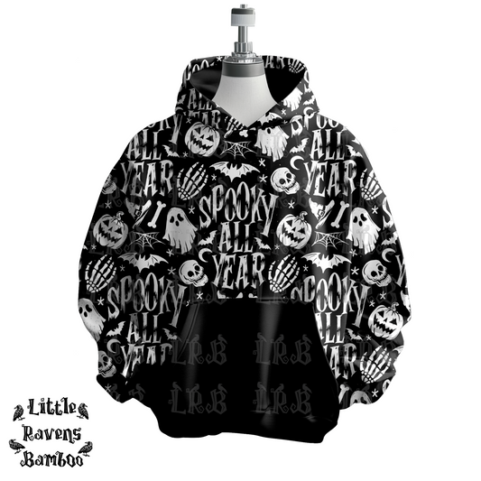 Adult Bamboo Spooky All Year Hoodie